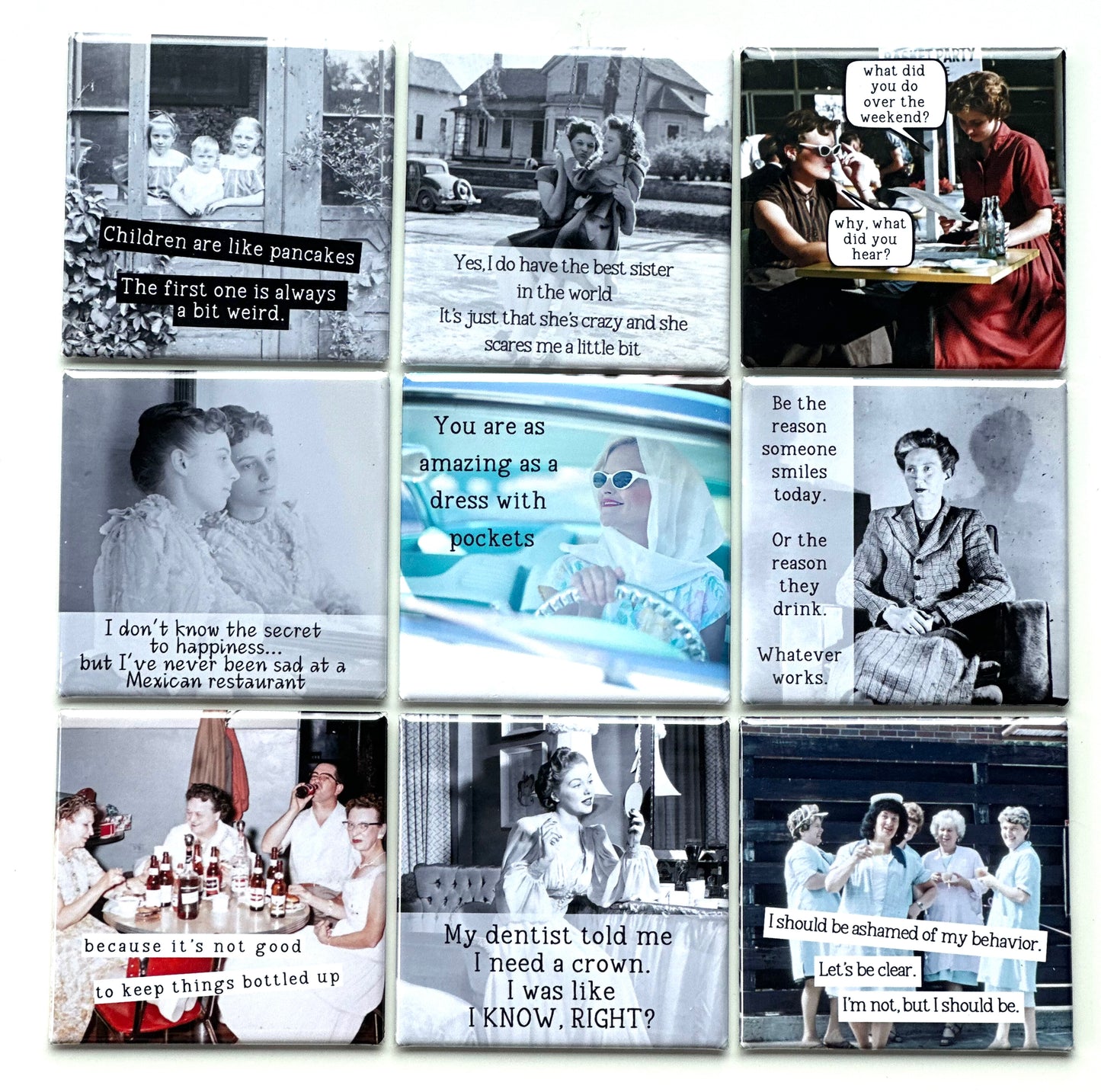 Not good to keep things bottled up magnet