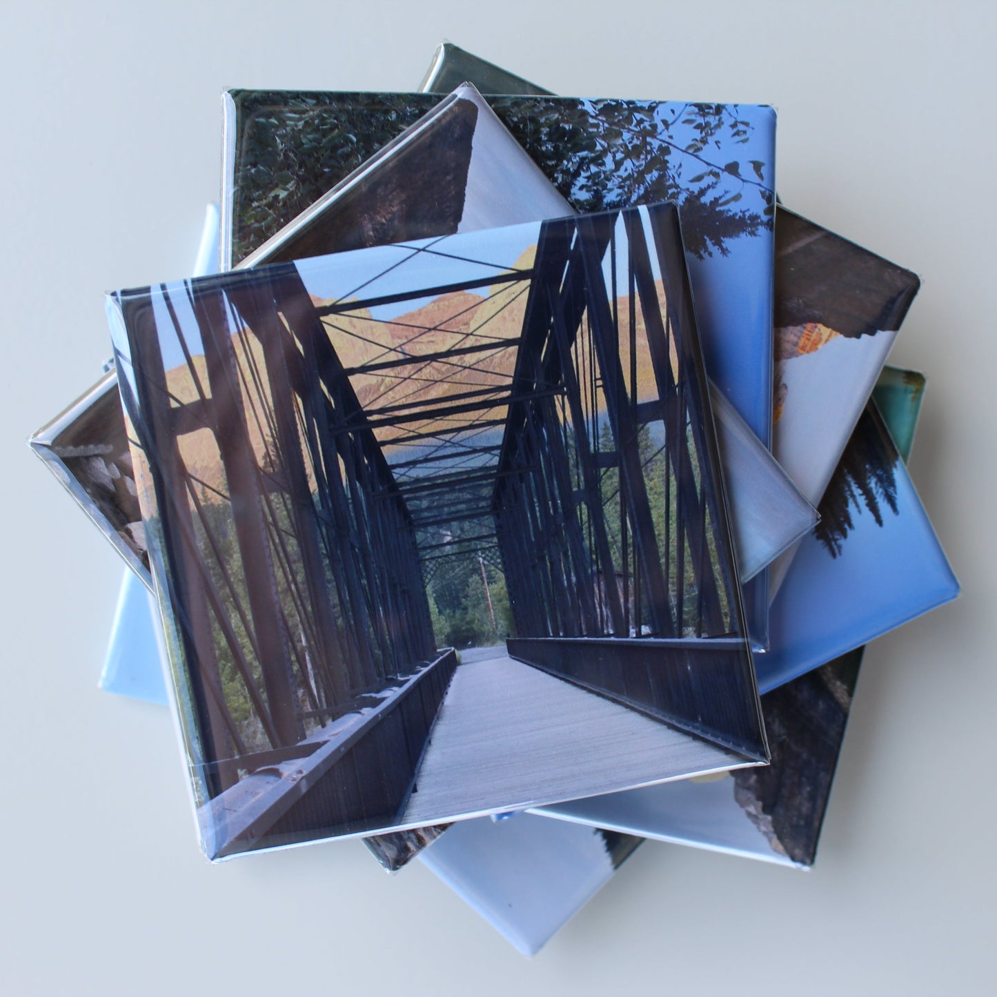 Custom photo magnets
